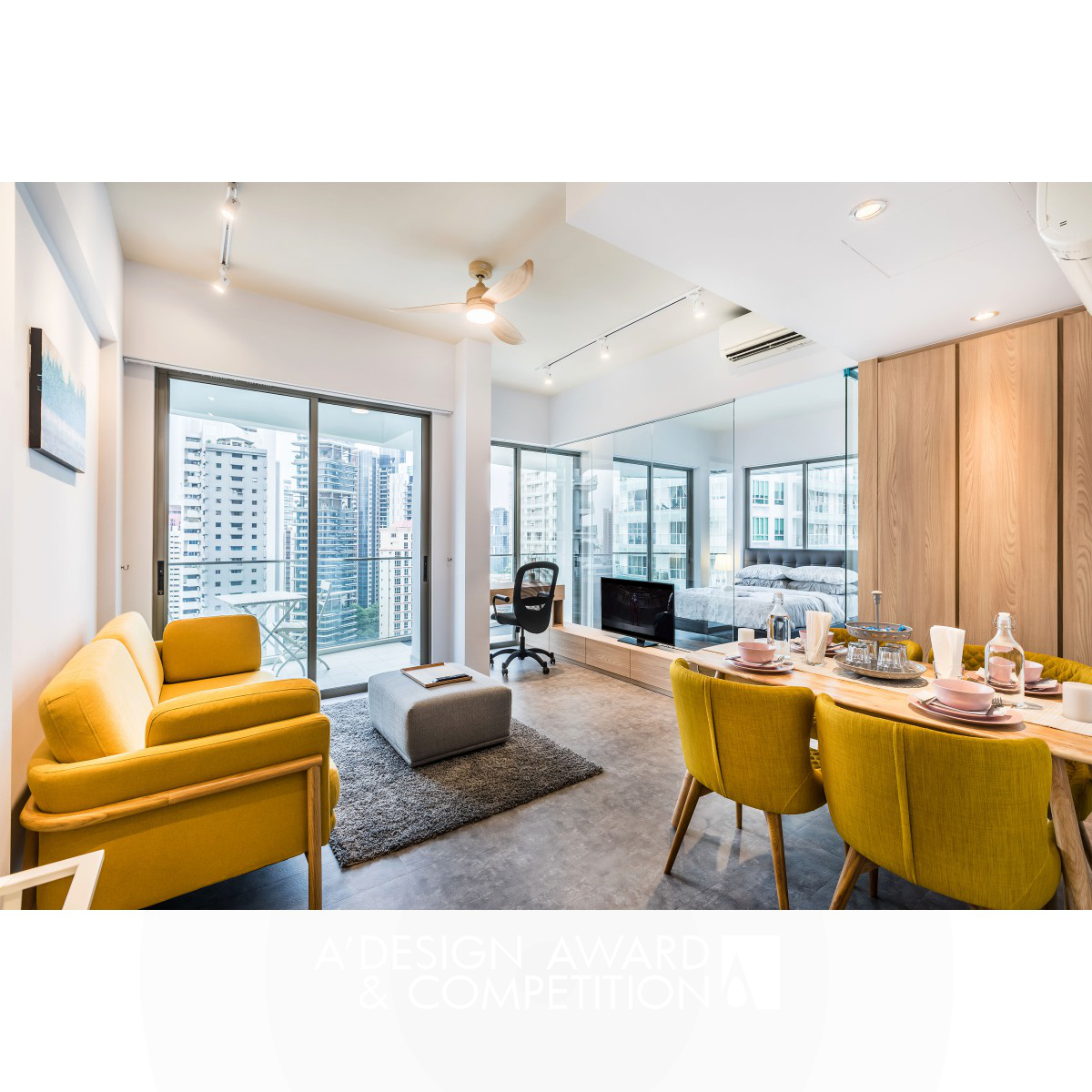 Simplicity Apartment Interior Design by Don Lin