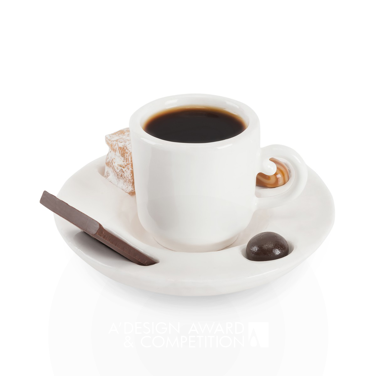 WithDelight Coffee Cup and Saucer