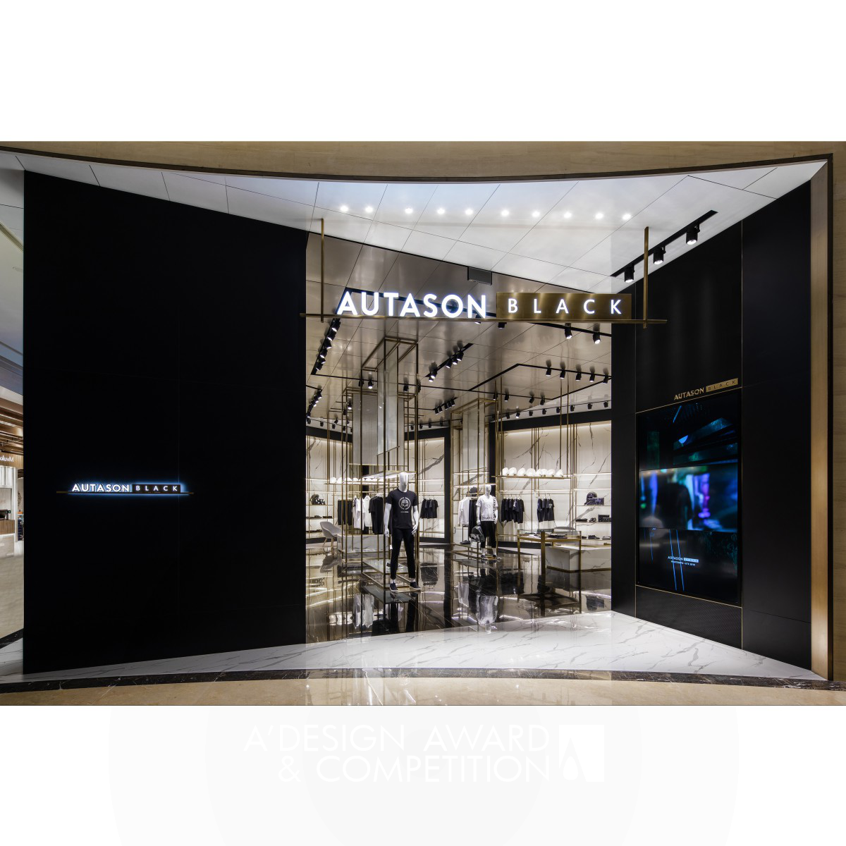 Autason Black Store Clothing Concept Store by Kingson Leung