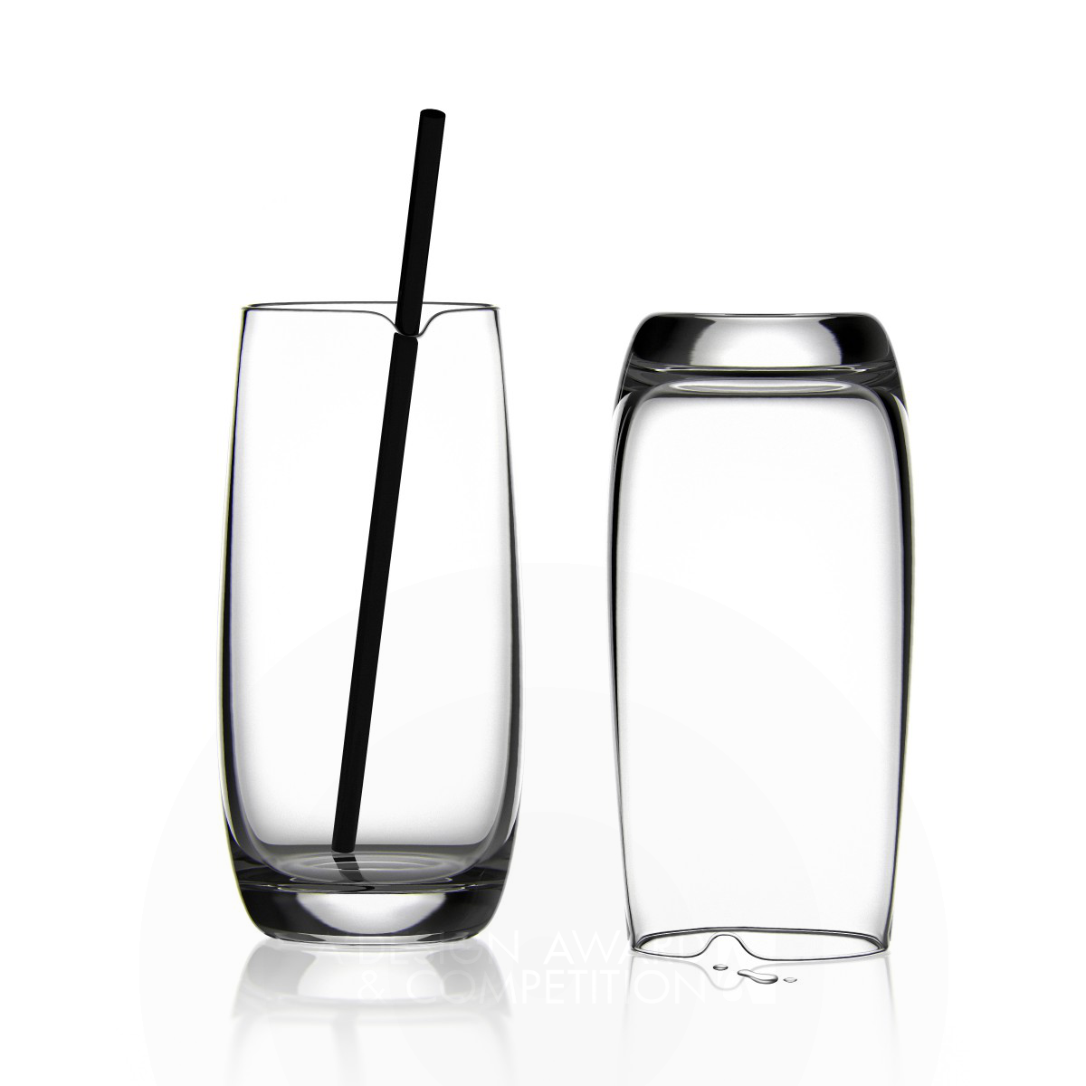 Curve <b>Drinking Glass