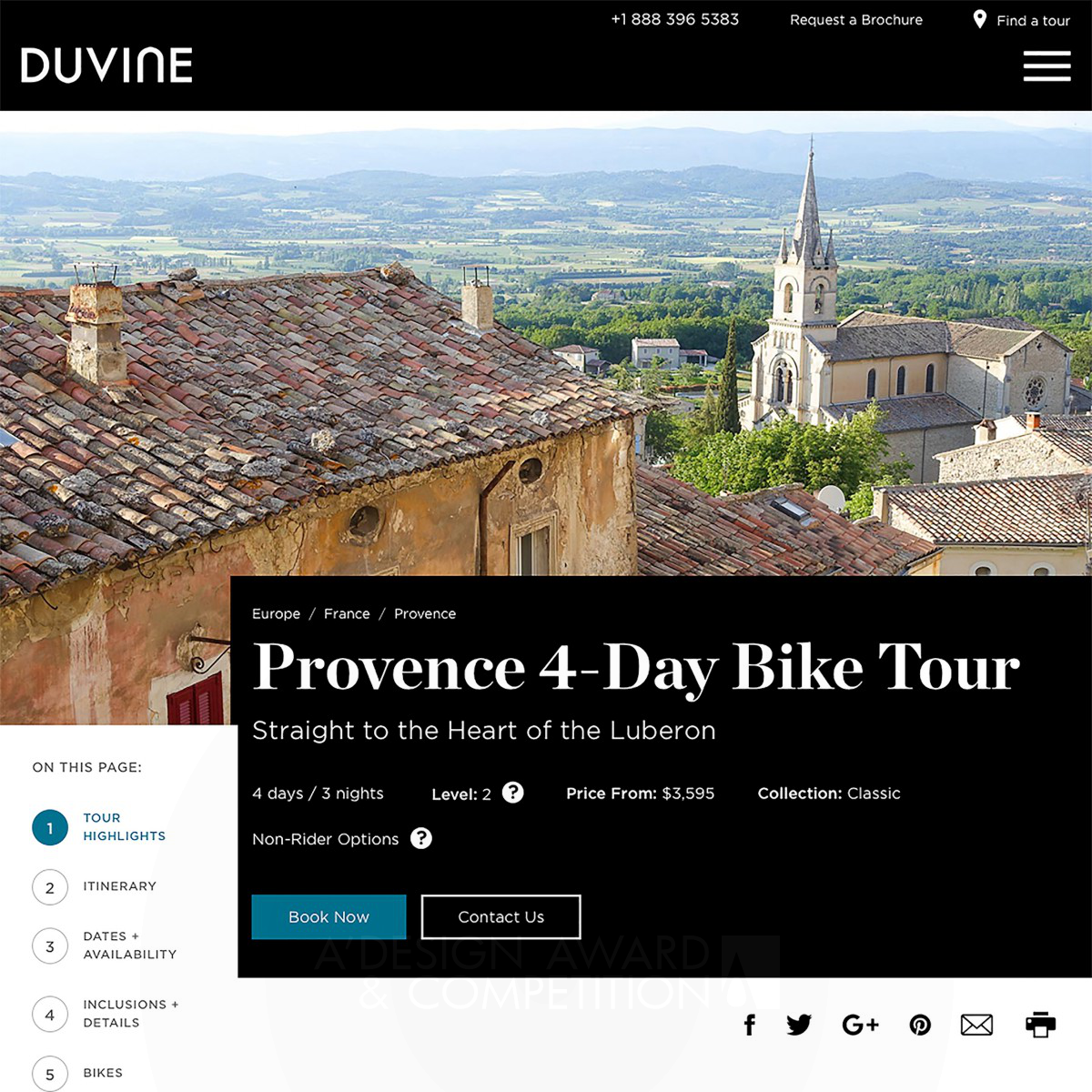 Revolutionizing Travel: DuVine's Award-Winning Website Redesign by Tank Design