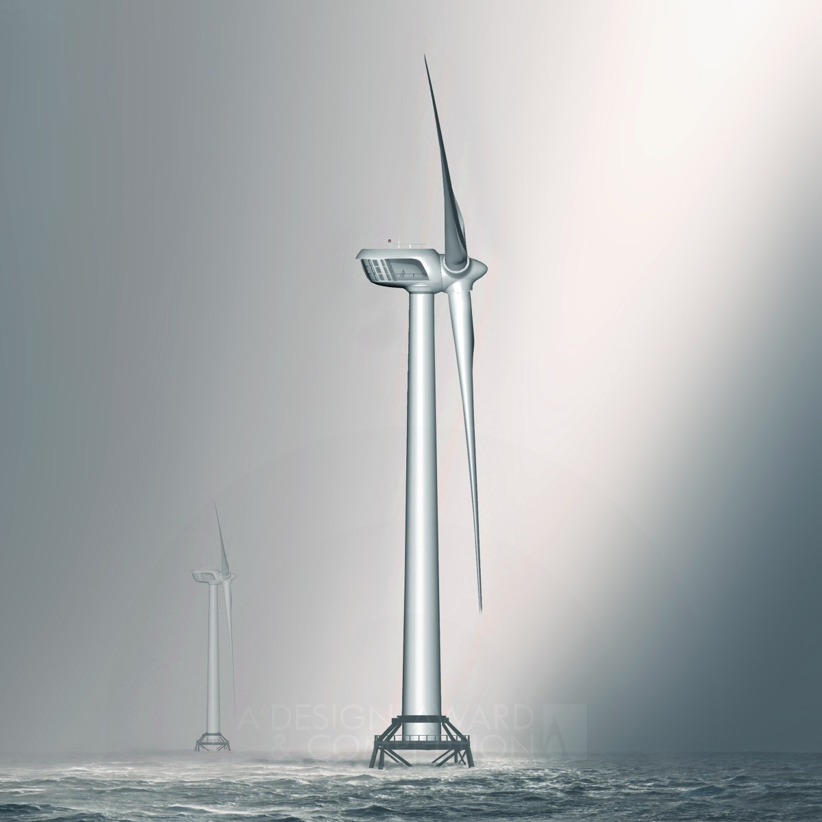 Britannia 10MW Offshore Wind Turbine by Travis Baldwin