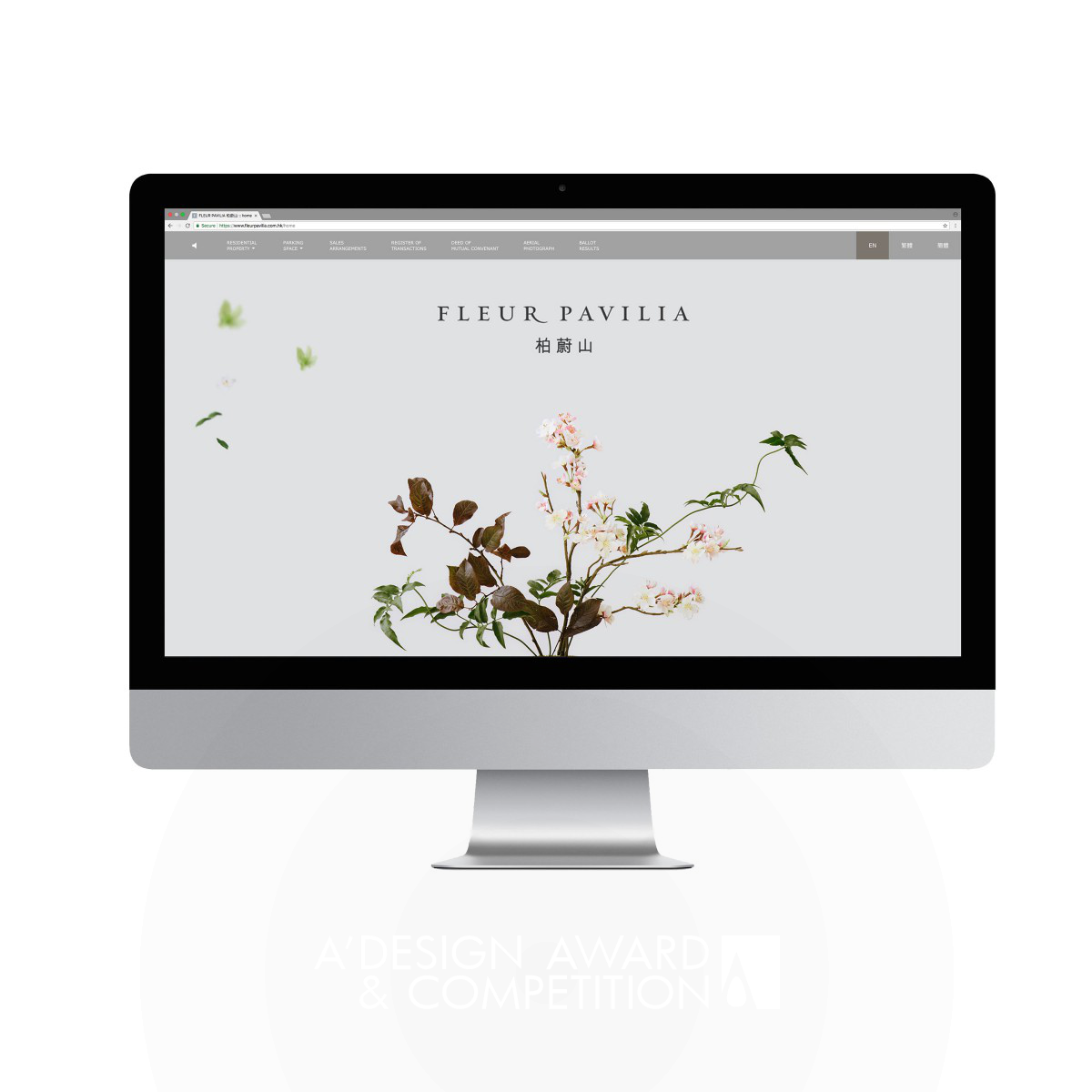 Fleur Pavilia Website by New World Development Company Limited