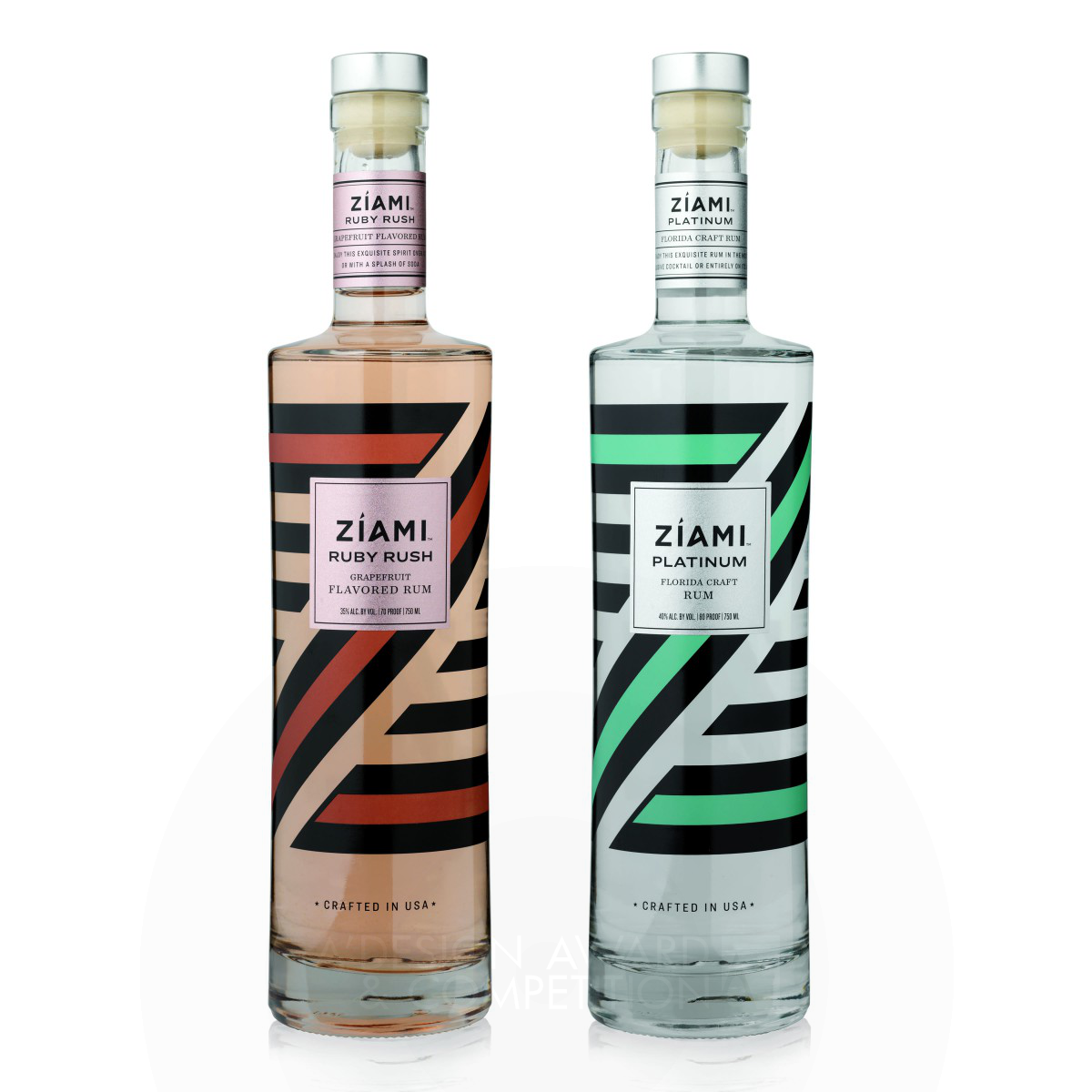 Zíami Rum Packaging by CF Napa Brand Design