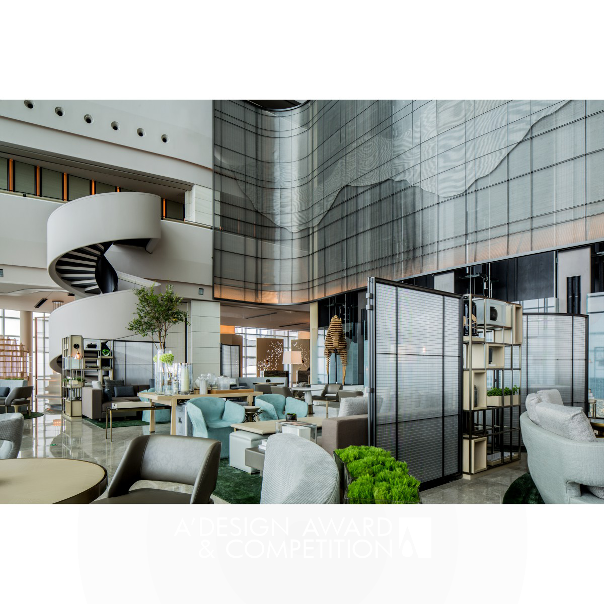 Shenzhen Marriott Hotel by ATG - Asiantime International Construction Silver Construction and Real Estate Projects Design Award Winner 2019 