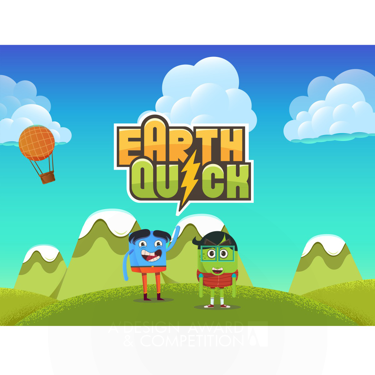 EarthQuick Educative Game App for Children by Tuo Zhang