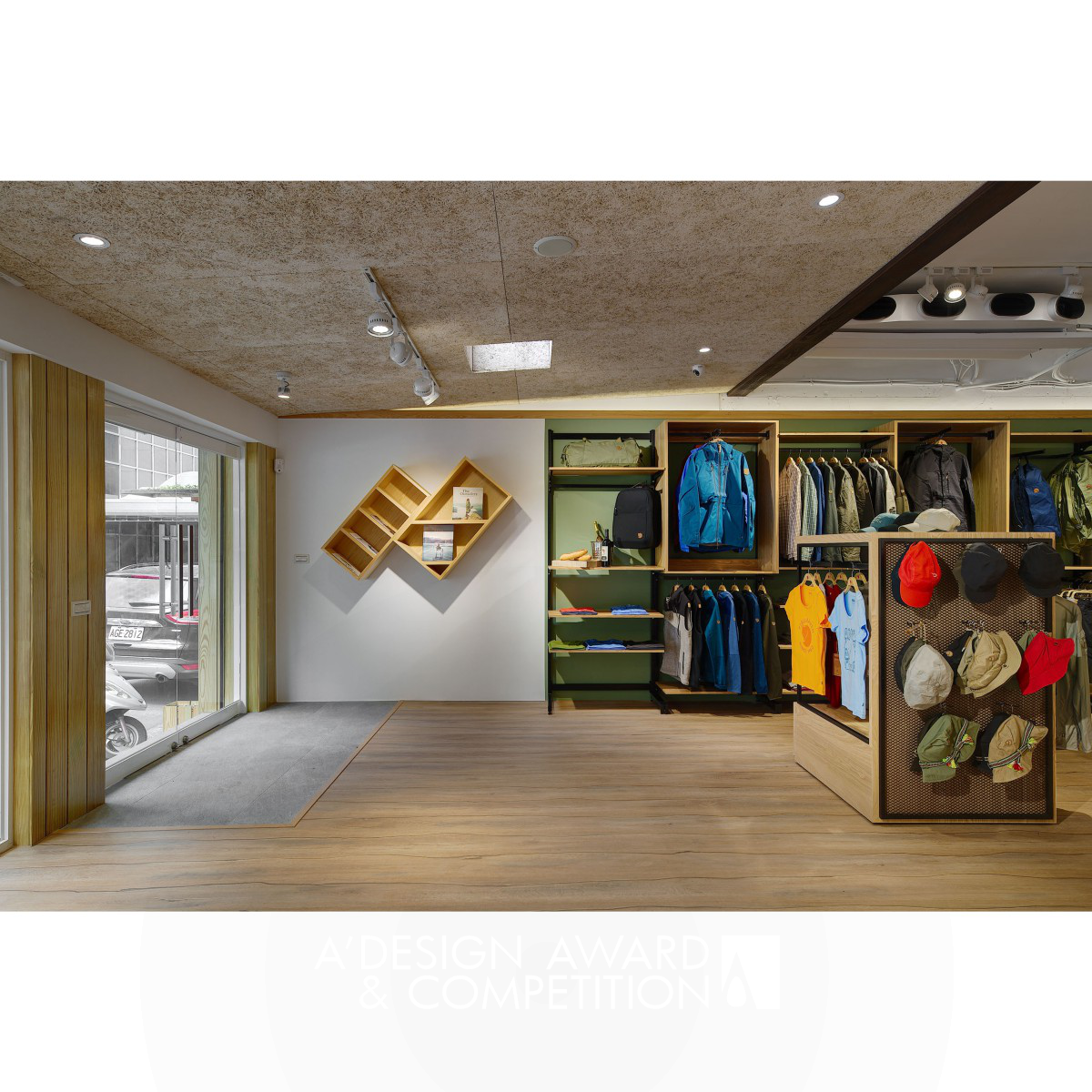Hiking Store Interior by Chao-Hsin Chen