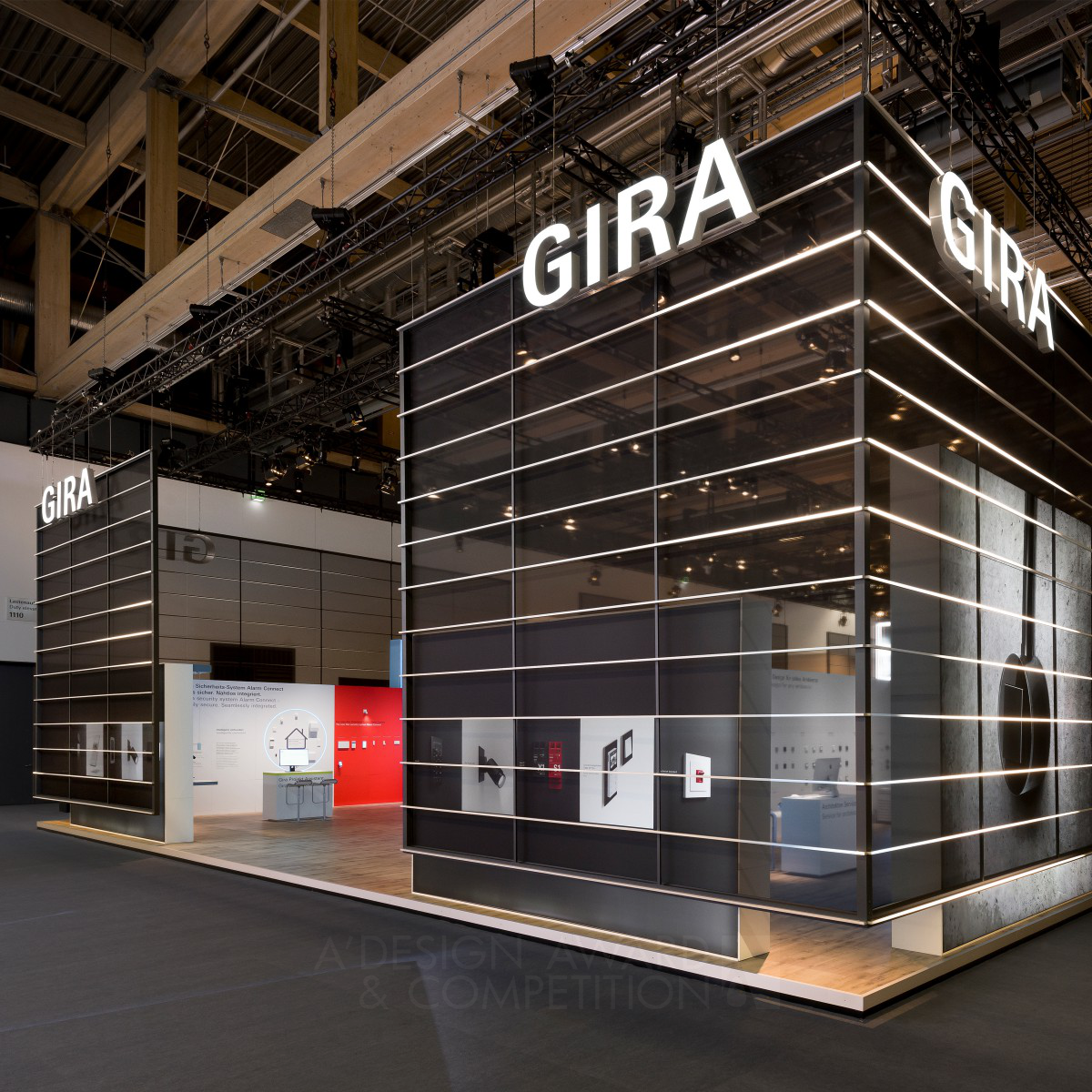 Gira Light & Building  Fair Stand by NICO UEBERHOLZ