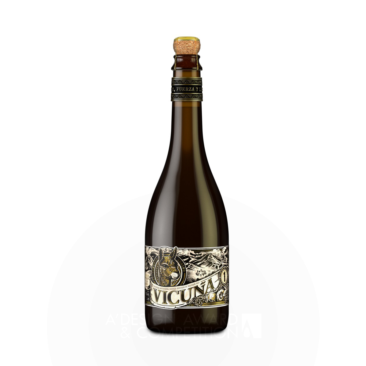 Vicuña Craft Beer Beer by Tridimage Silver Packaging Design Award Winner 2019 
