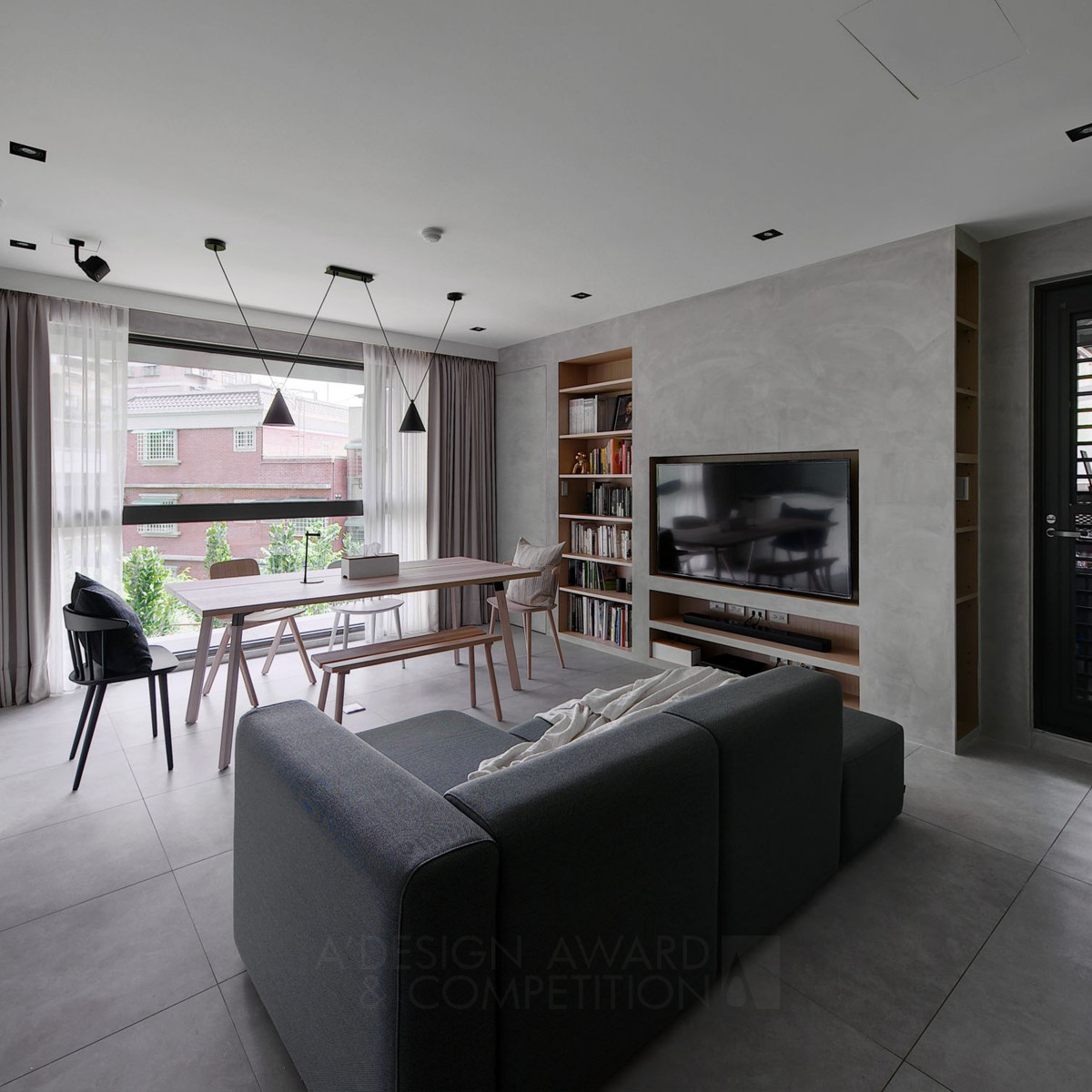 About Enframed Residential House by Yi-Hsiang Cheng