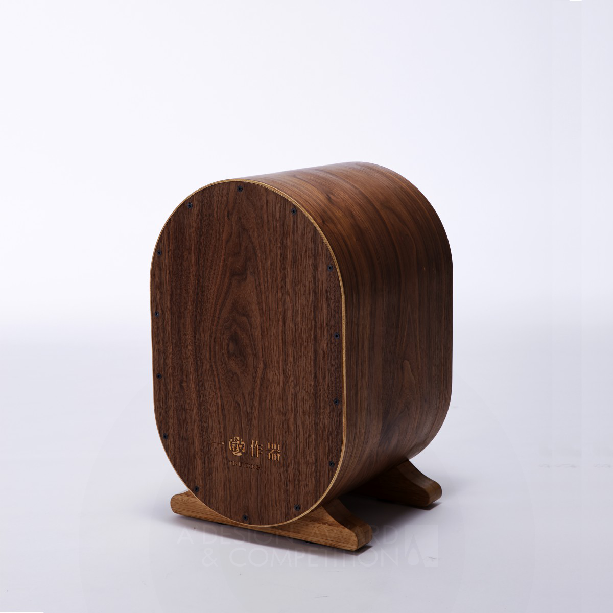 Bent Wood Cajon Traditional Craft Musical Instrument by HSU, Chung-Miao