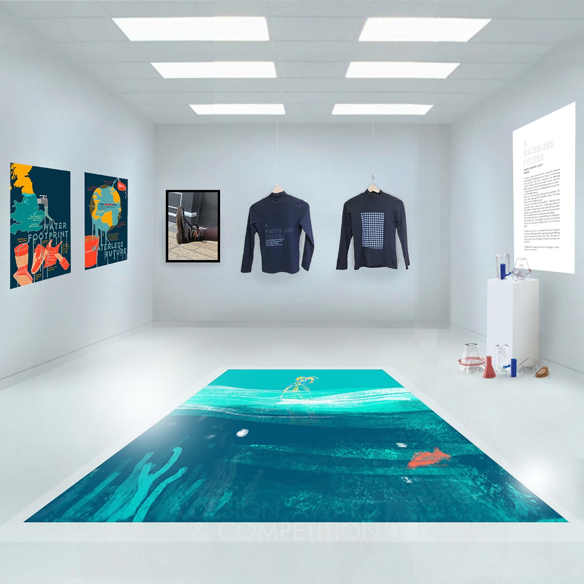 Iron Winner. Water Fact Exhibition by Yifei Wu