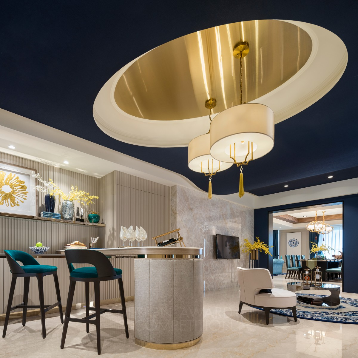 Bronze Winner. The Style of Modern Oriental by Karen Lin