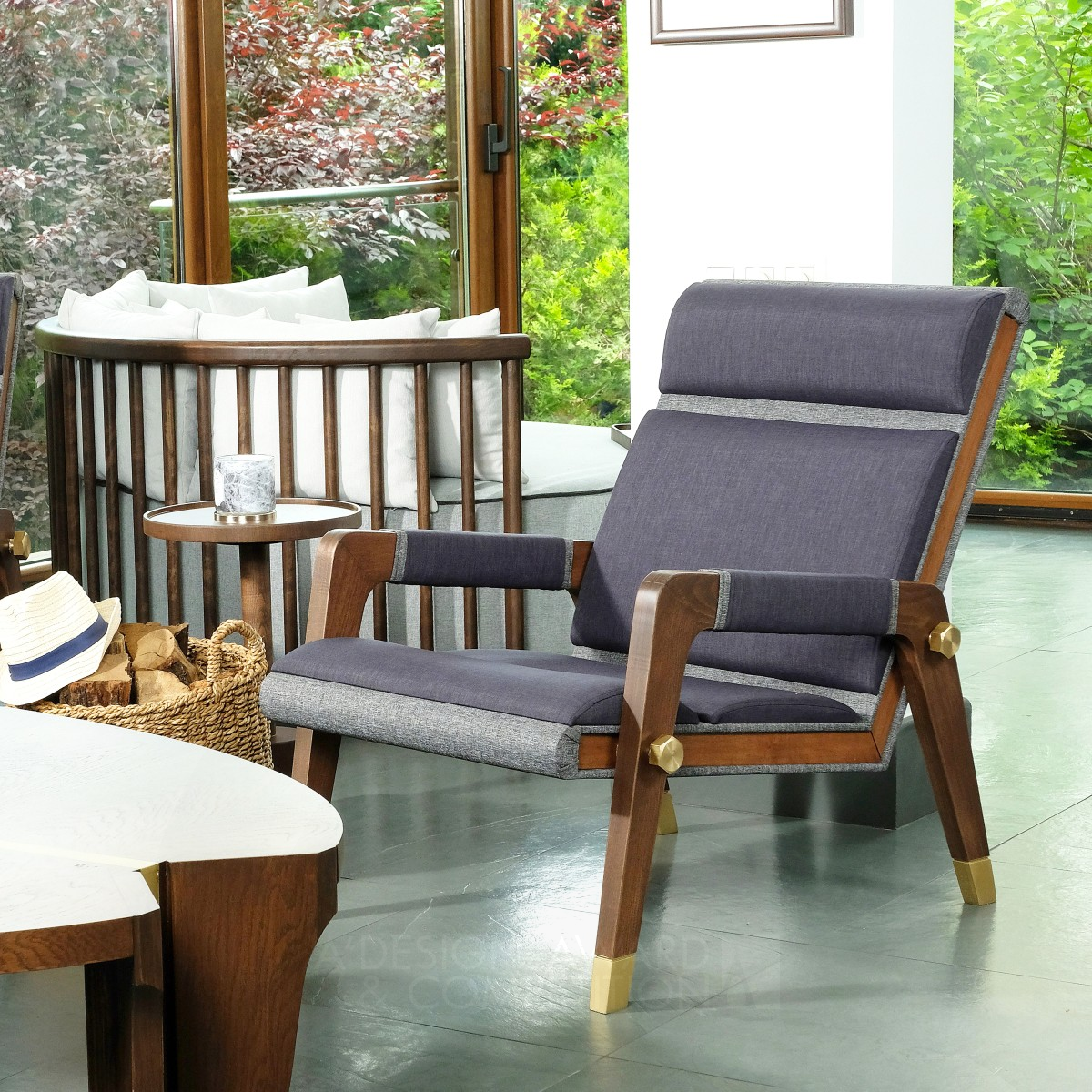 Bronze Winner. Cukurcuma Armchair by Kamil Taner