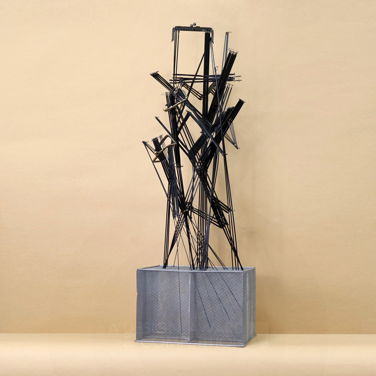 Umbrella Earth Thematic Installation by Naai-Jung Shih Iron Fine Arts and Art Installation Design Award Winner 2019 