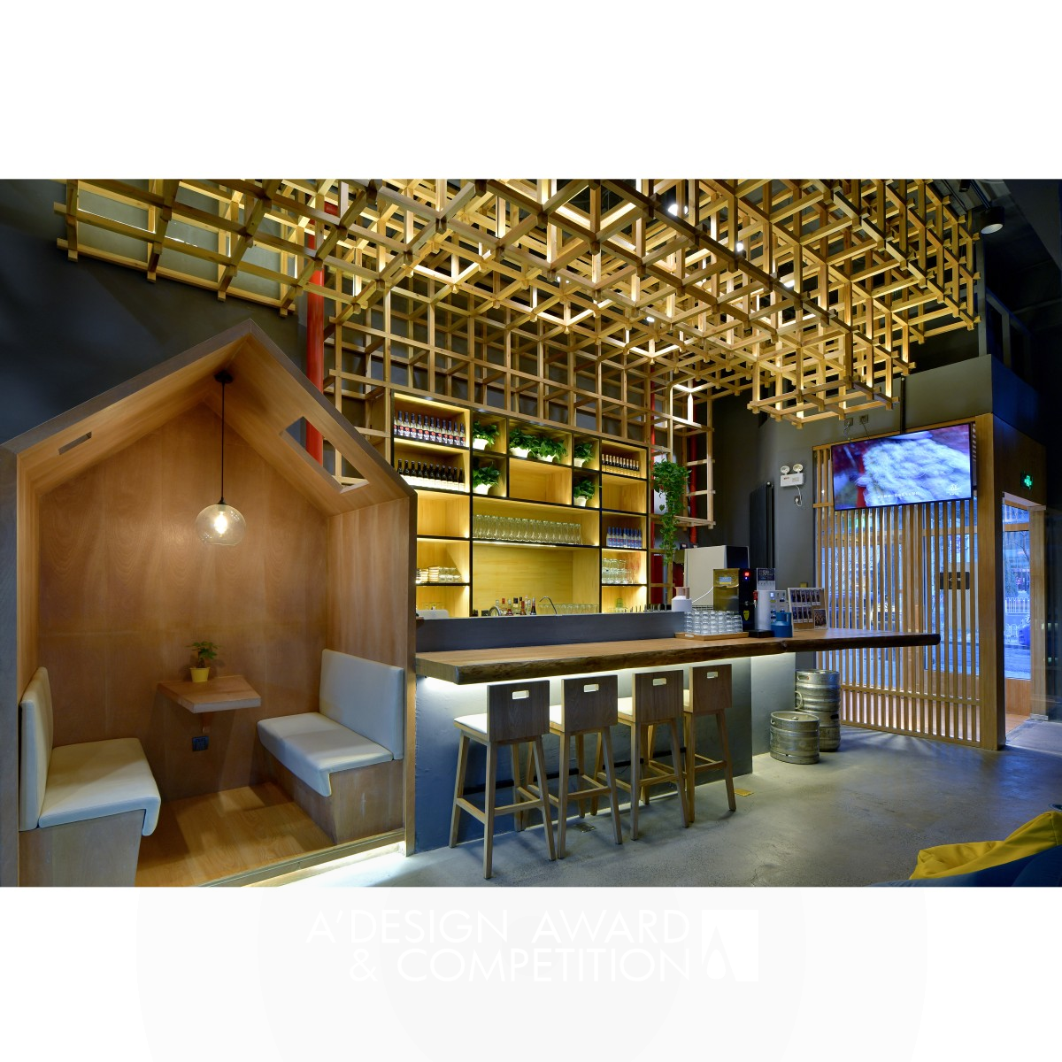 Silver Winner. Shy No BBQ and Bar by Kingdom Kuo