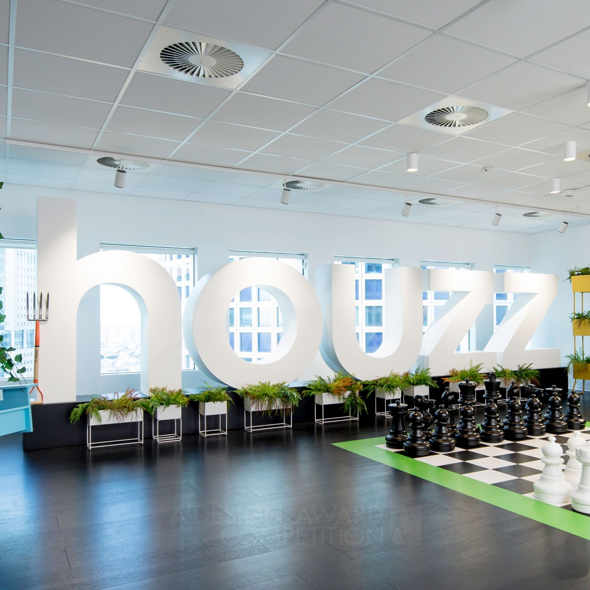 Bronze Winner. Houzz office in TLV by Nurit Geffen