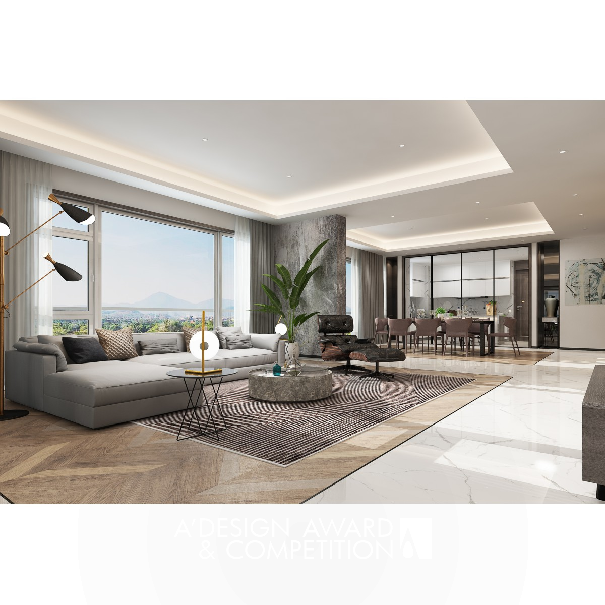 Bronze Winner. Greentown River by Jian Ding and Wenjing Wang