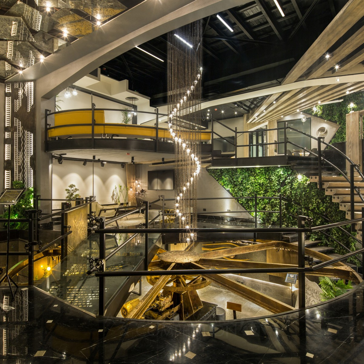 Gold Winner. Cyber Security Hall by Dalia Sadany