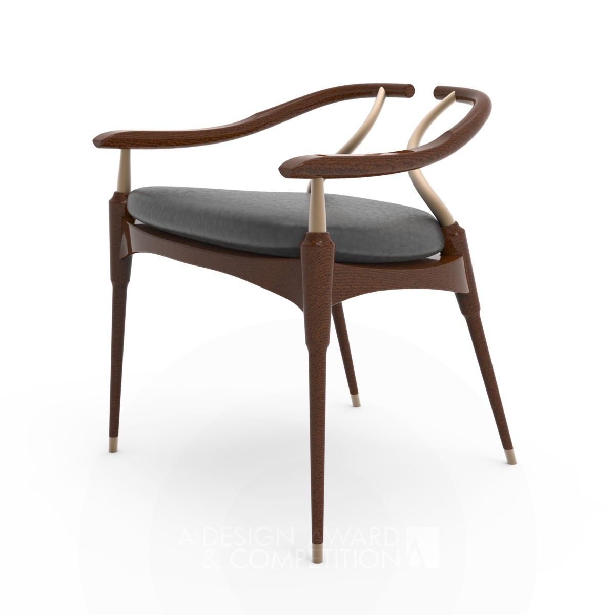 Placid Chair by Wei Jingye, Zhang Ruiqi and Li Gangchi Bronze Furniture Design Award Winner 2019 