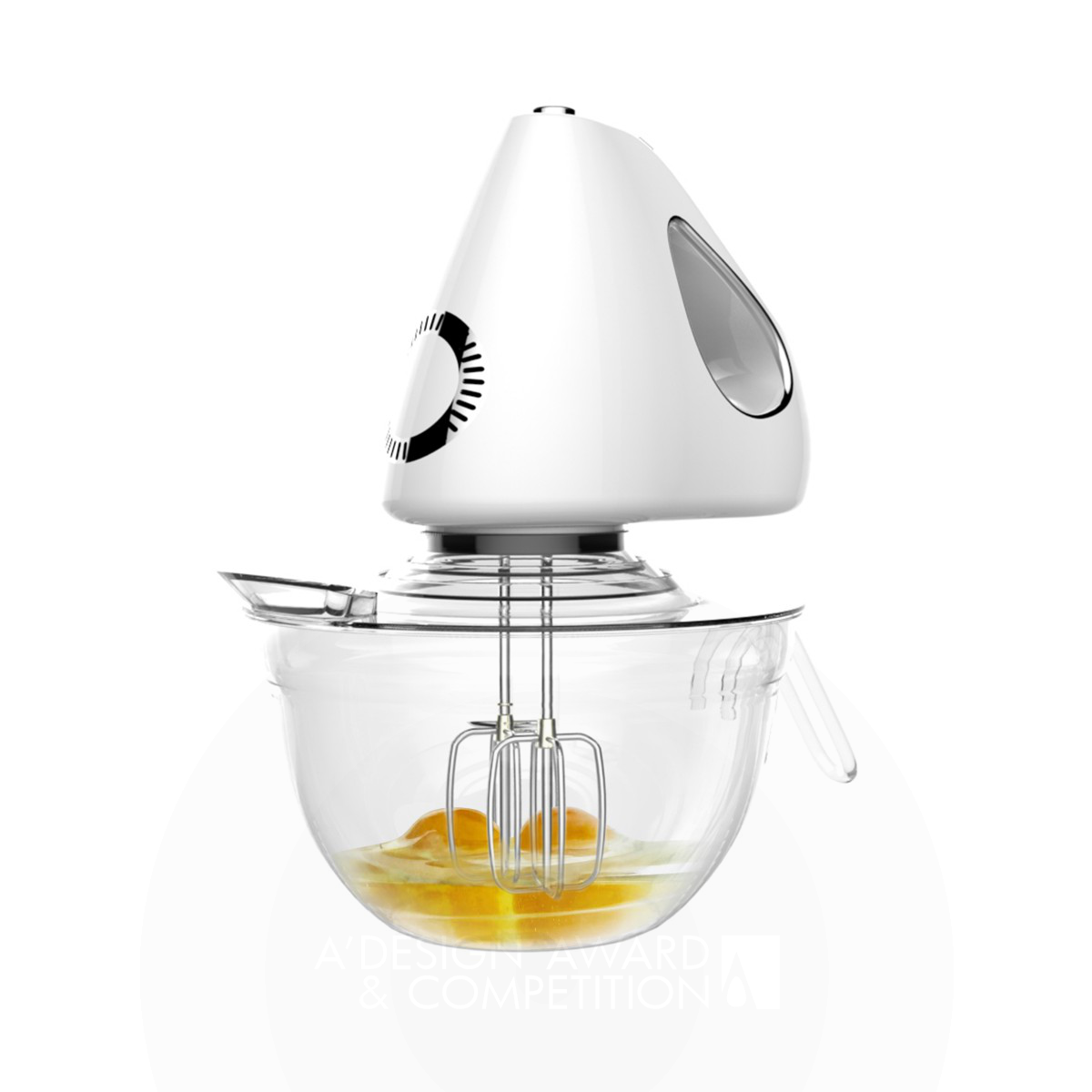 Miya Electric Egg Mixer by Wei Jingye, Jia Zhuohang and Zhao Yilin Iron Home Appliances Design Award Winner 2019 