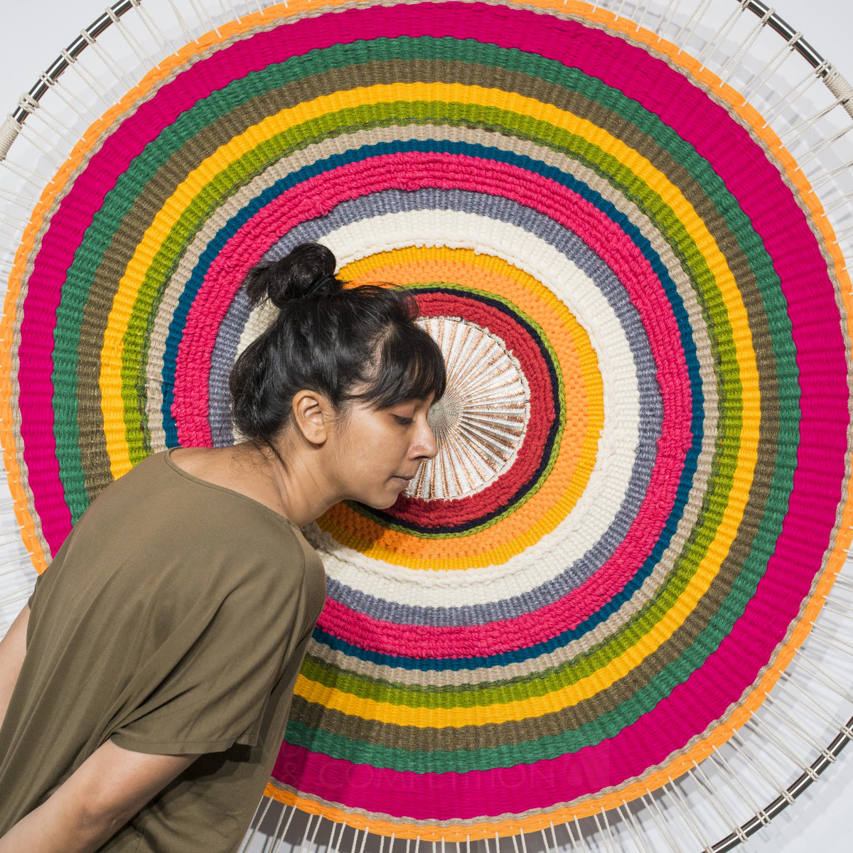 Sound Circles Taiwan Sonic Textile Installation by Hyojin Yoo & Nupur Mathur