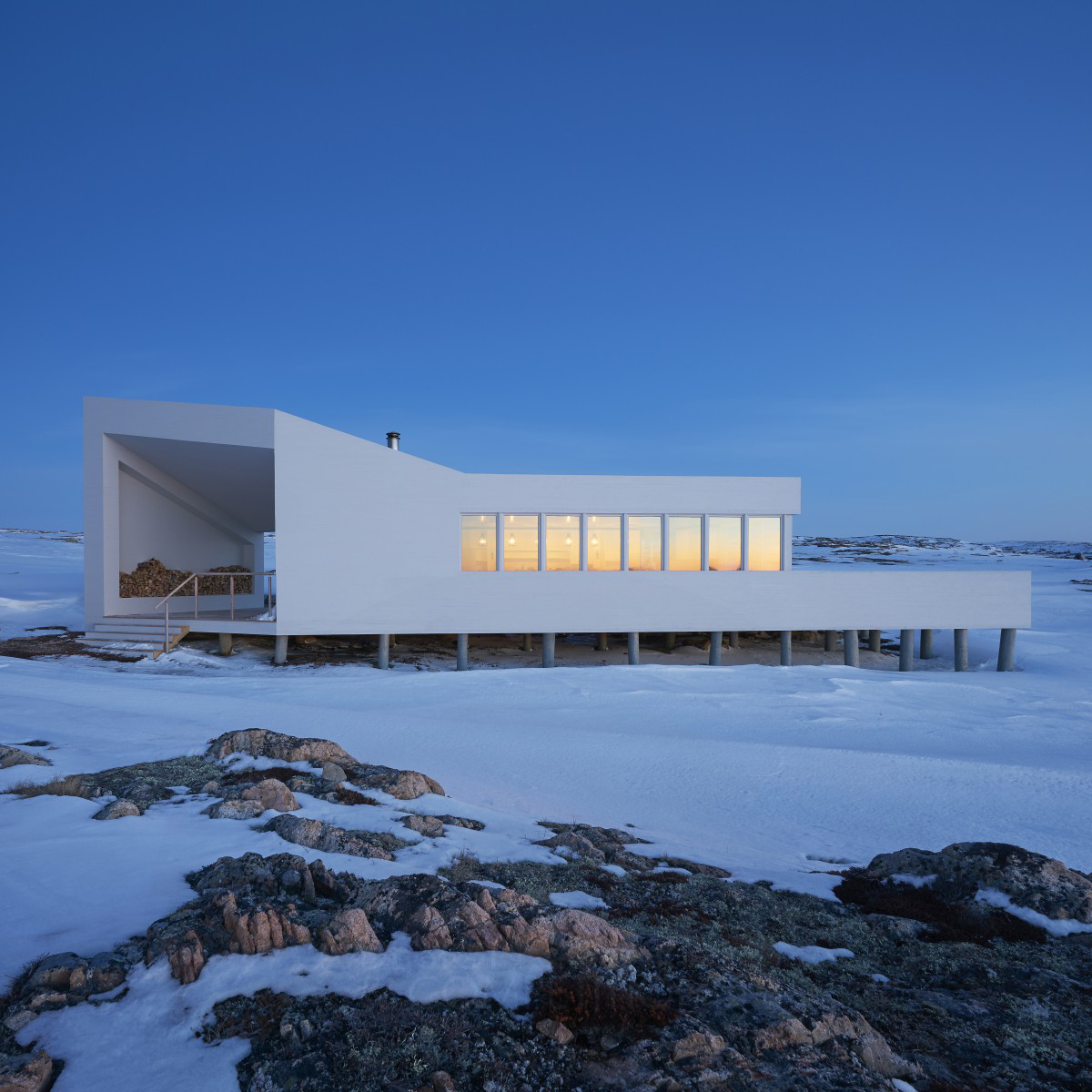 Fogo Island Shed Hotel Dining Room by Todd Saunders