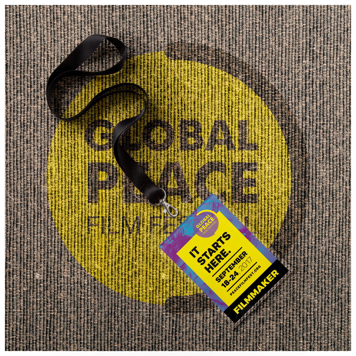 Global Peace Film Festival 2017 Corporate Identity