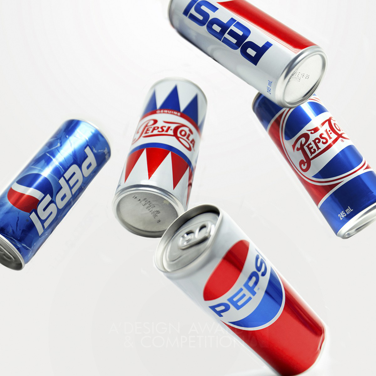 Pepsi Generations Beverage Packaging