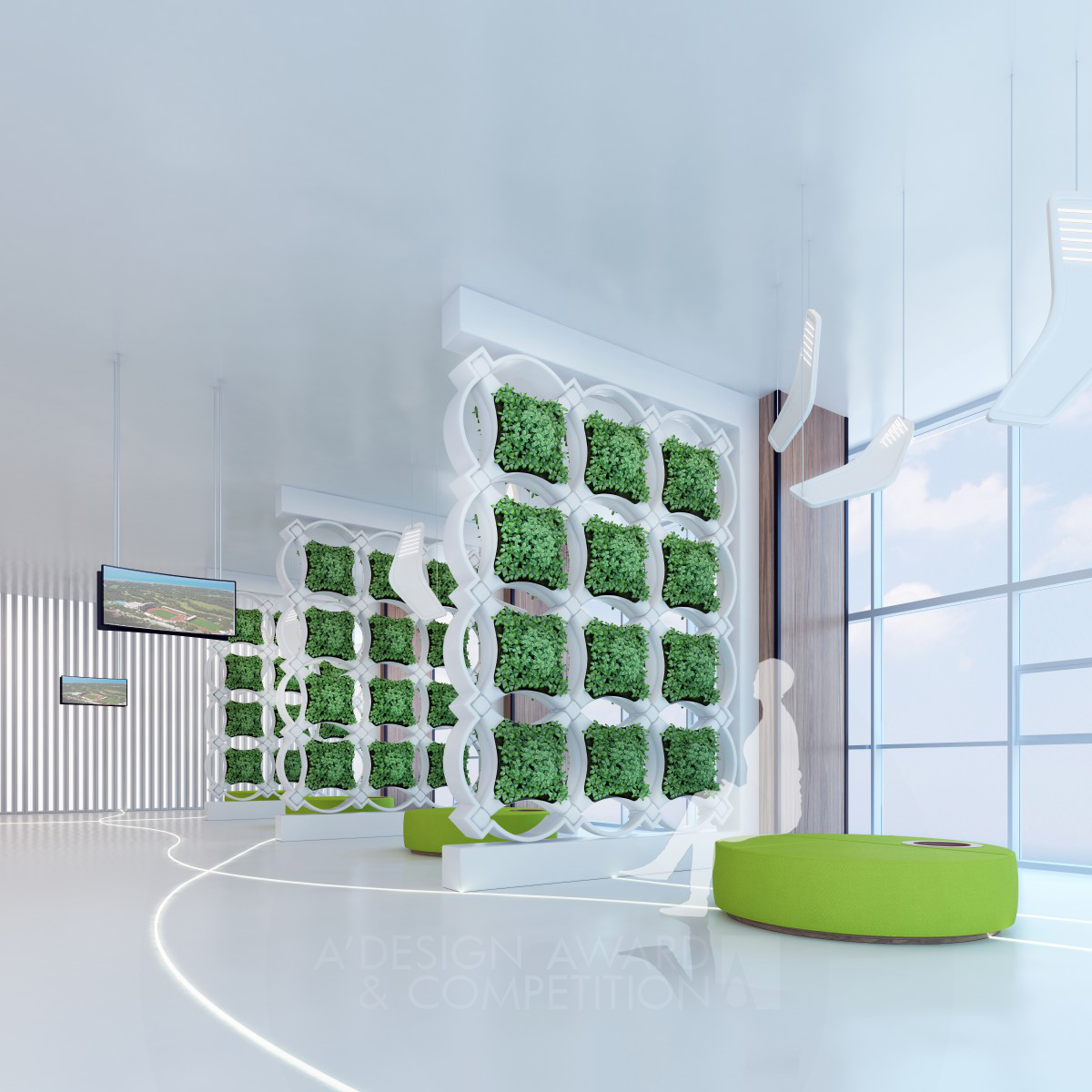 GreeneryPann Green interior panel by Nazlı Nazende Yıldırım