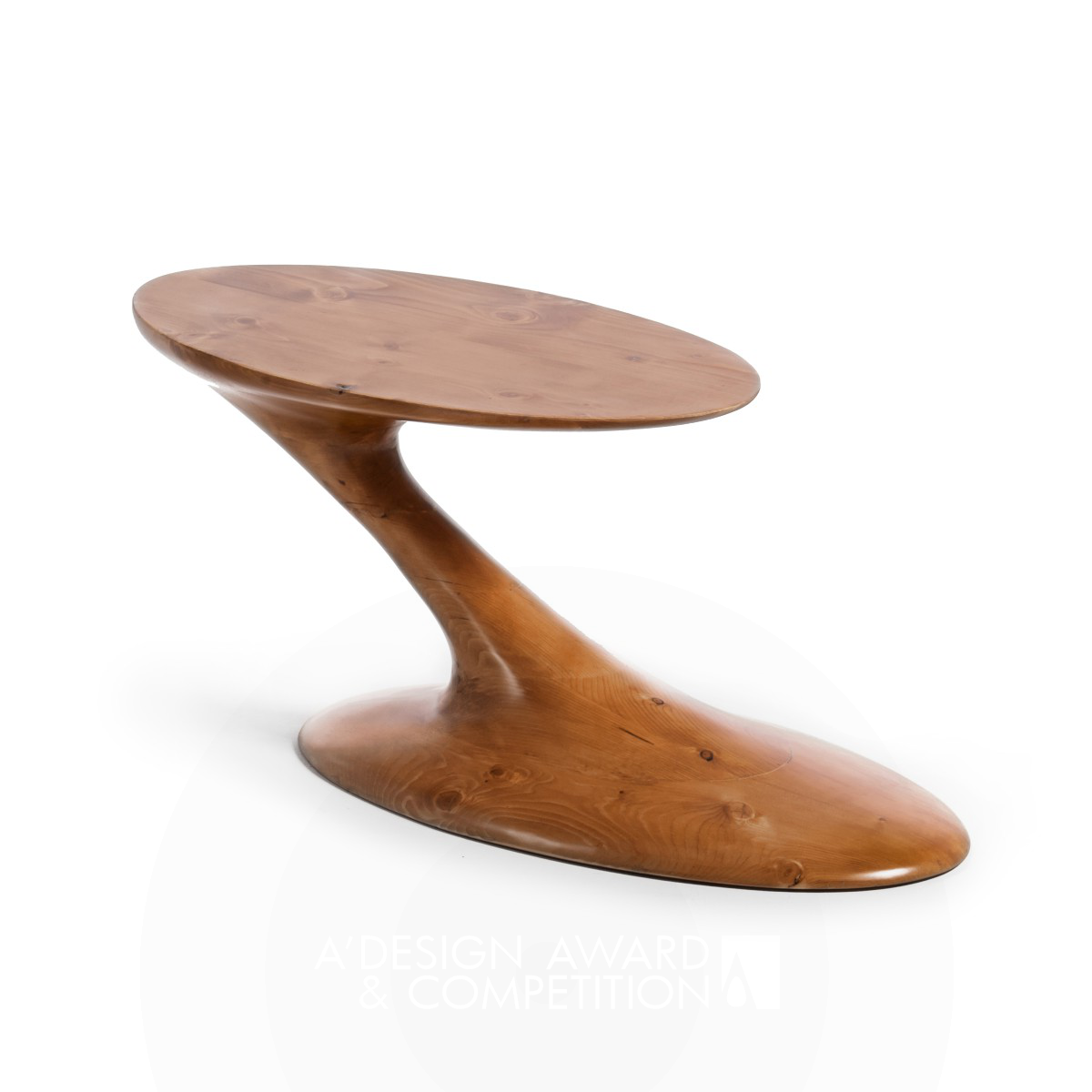 Peyto Side Table by Kamyar Ahmadi Azari Silver Furniture Design Award Winner 2019 