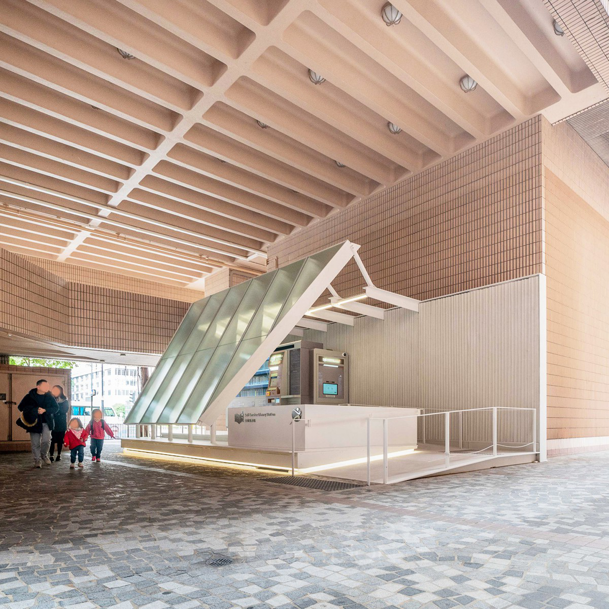 The Urban Serene Library Station by Architectural Services Department