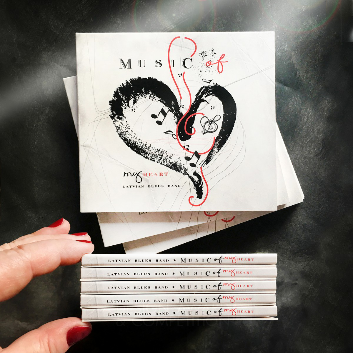 Album Design Music CD Packaging by Inga Jurane