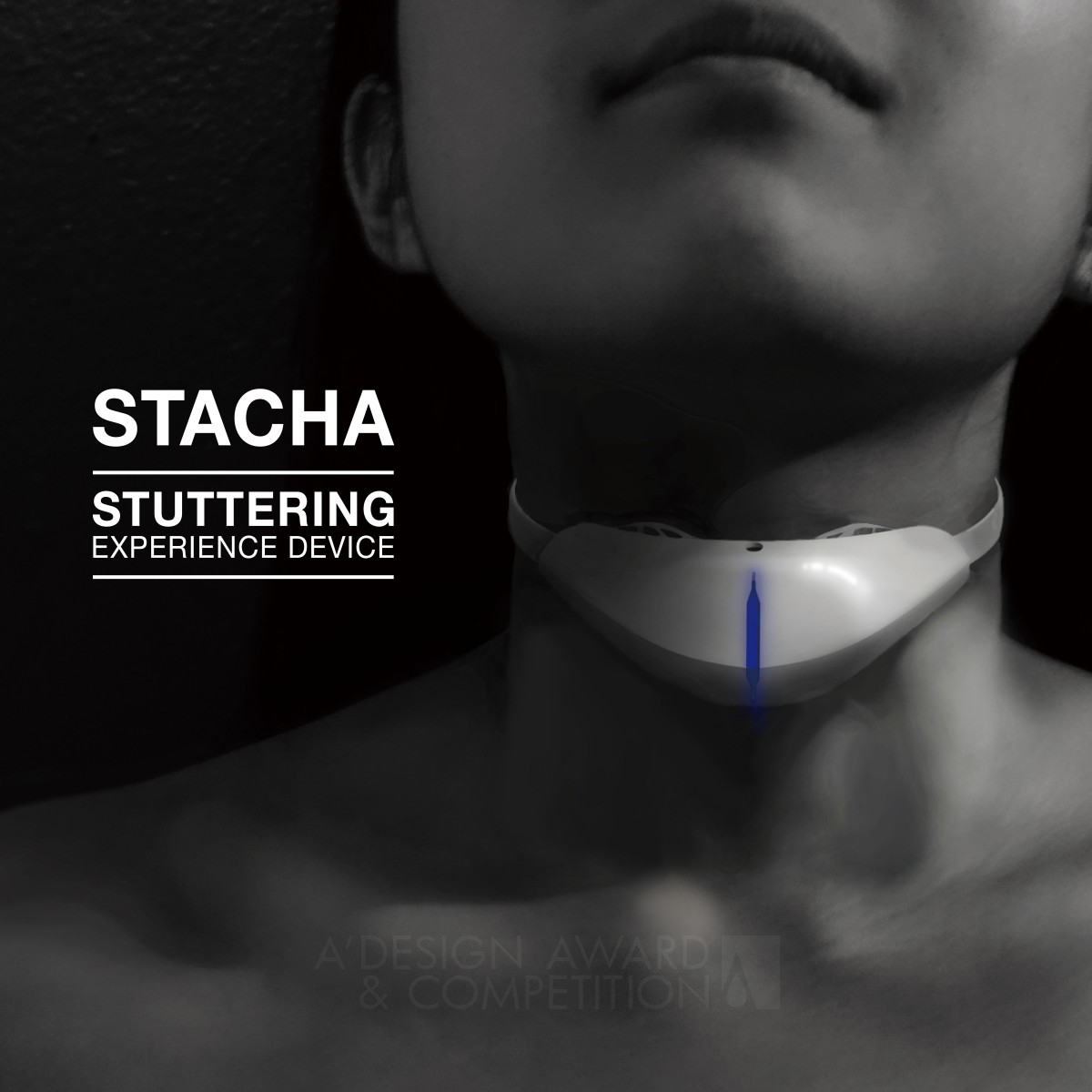 Stacha Stuttering Experience Device by Yuka Fukuoka