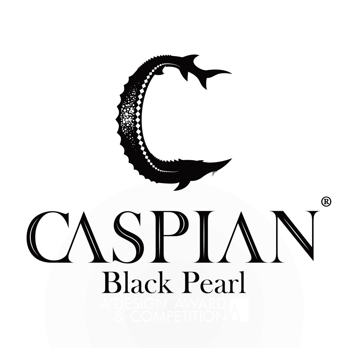 Caspian Black Pearl <b>Logo and Label