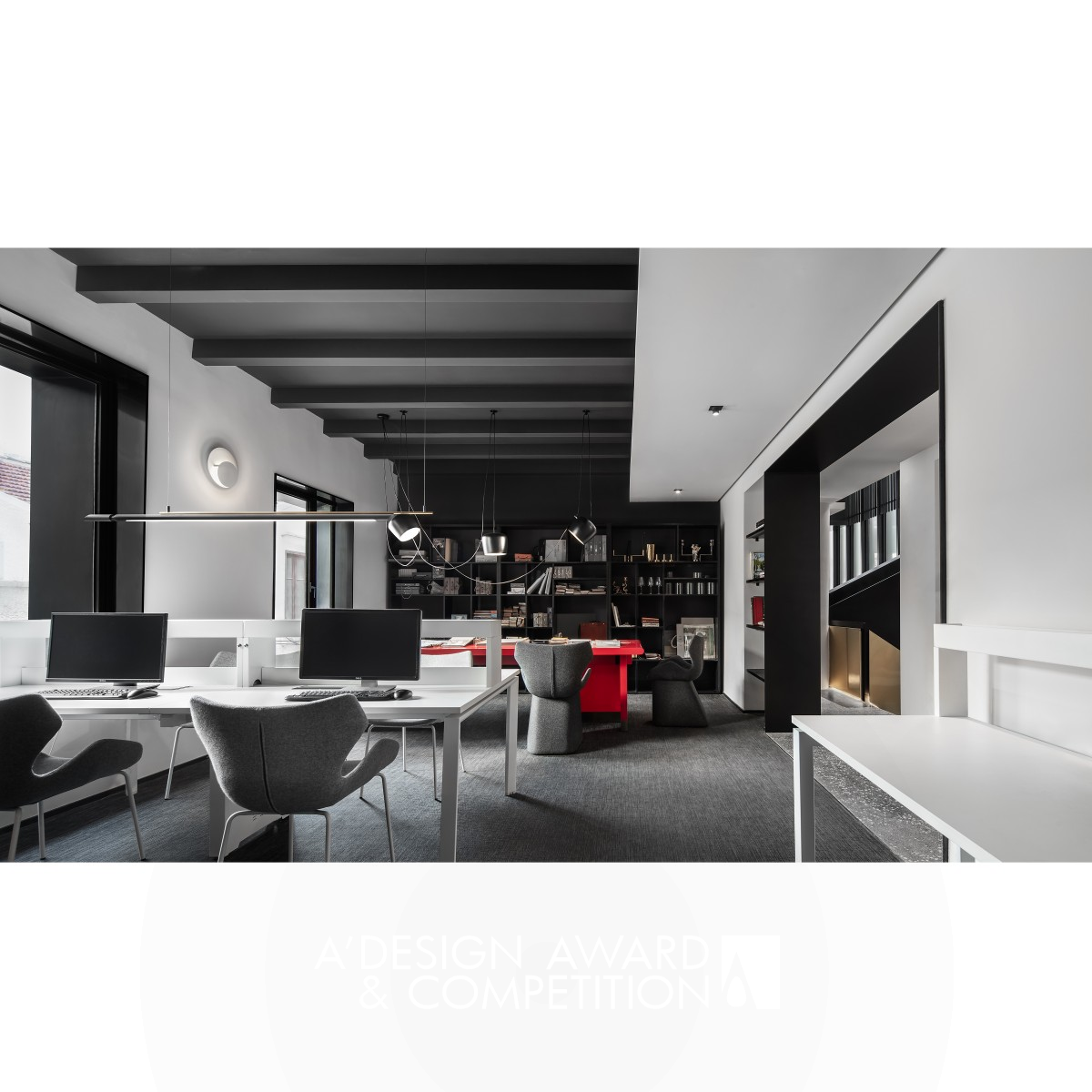 Silver Winner. GID Office by Gary Zeng