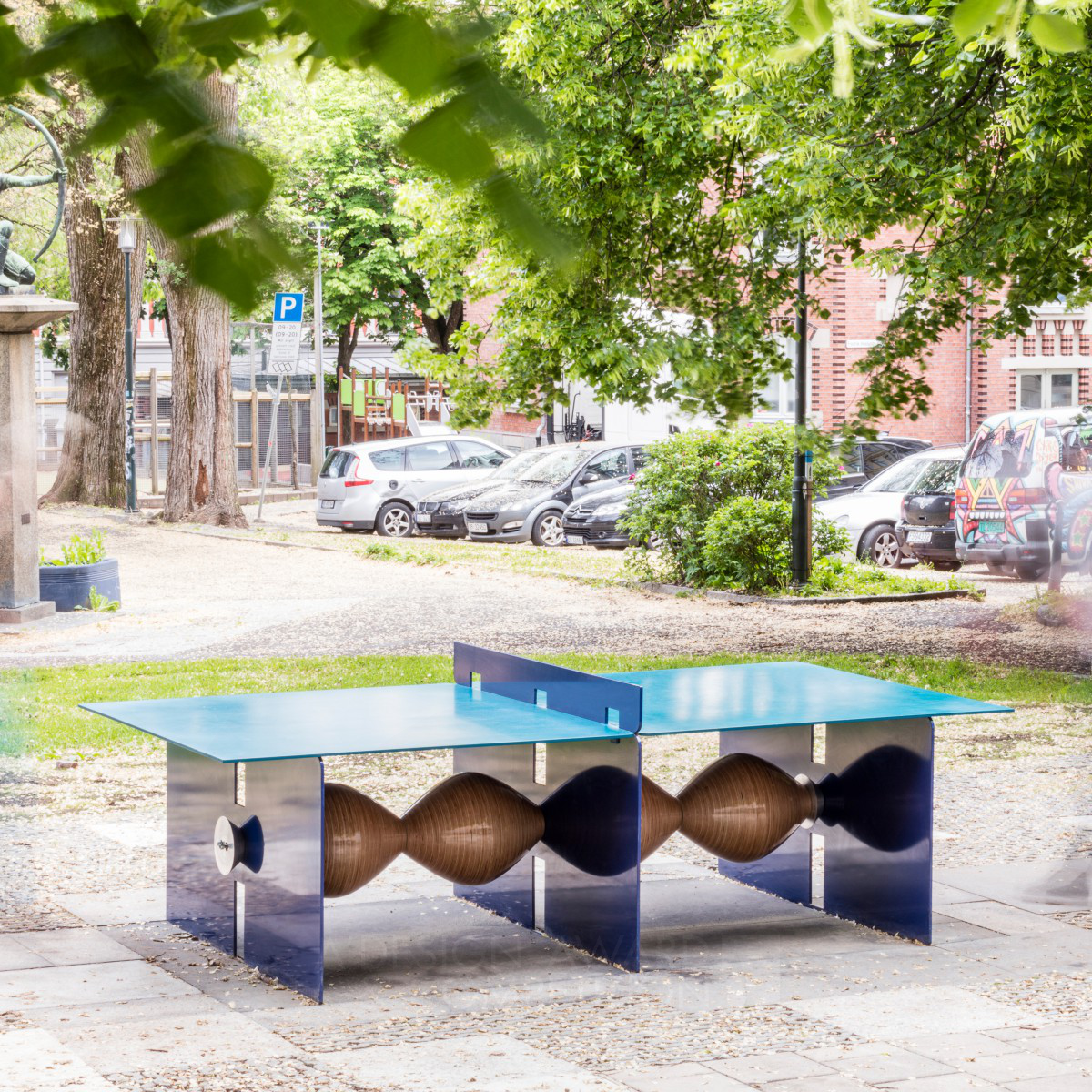 Torgeir Stige wins Silver at the prestigious A' Street and City Furniture Design Award with Sandane Ping Pong Table.