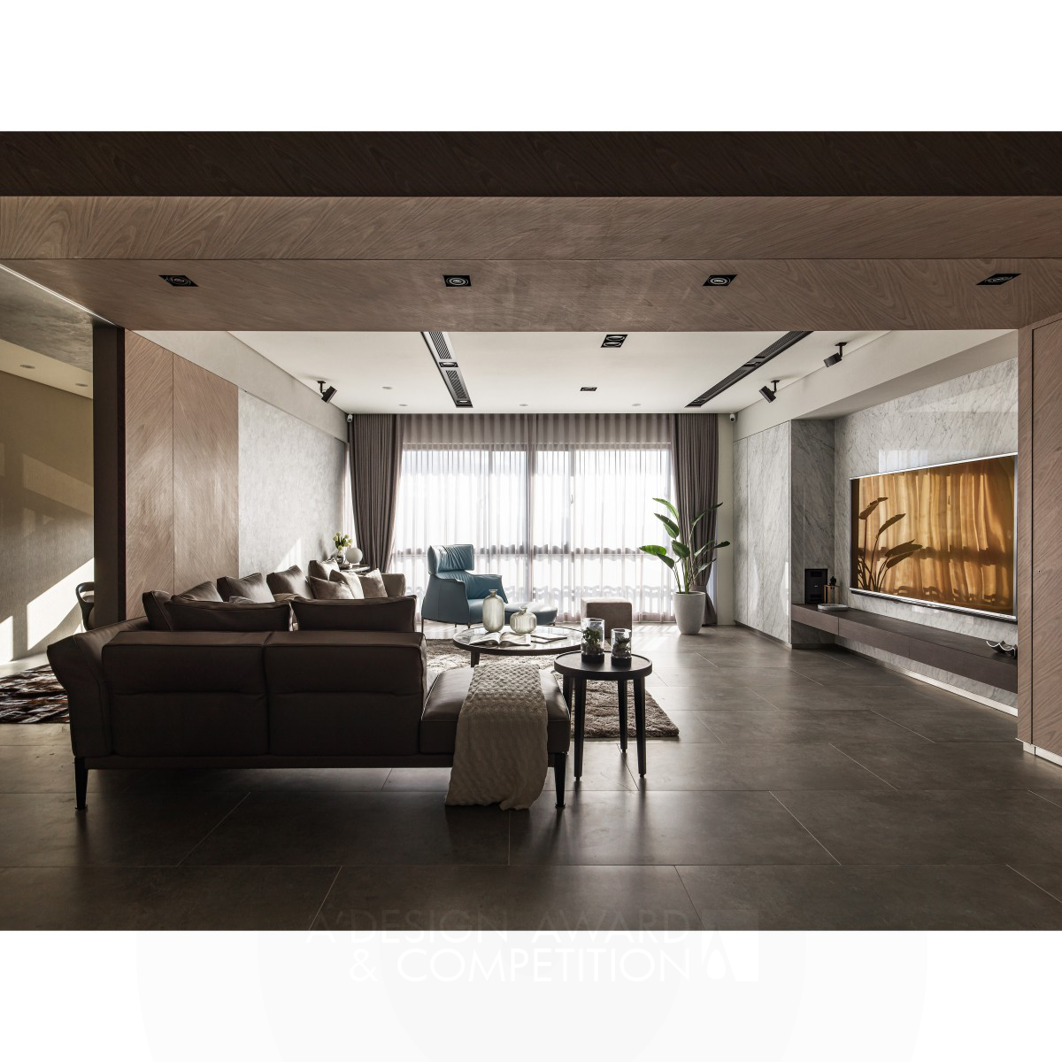 Grayscale Residential Space by MA  KAI CHUN