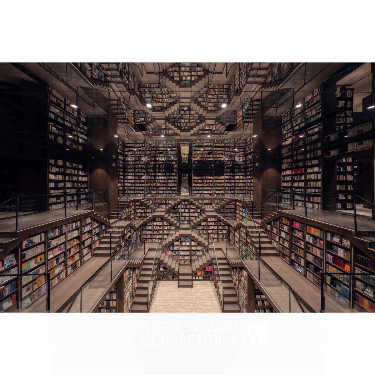 Chongqing Zhongshuge Bookstore by Li Xiang