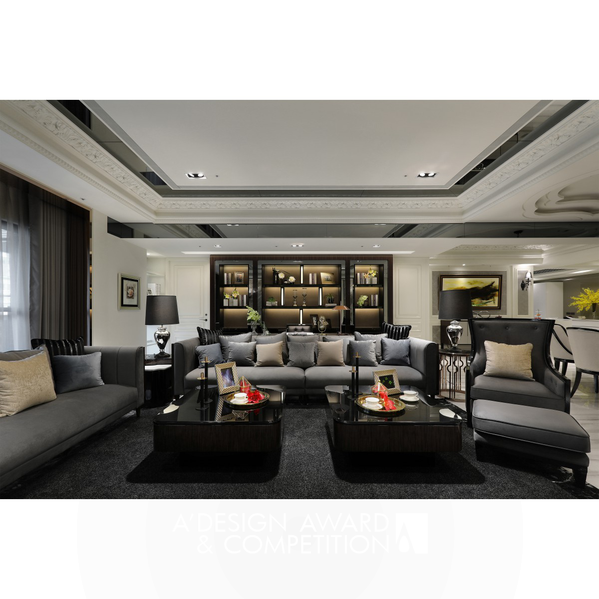 Minimalist Elegance Residential Apartment by Li Tsan Hen