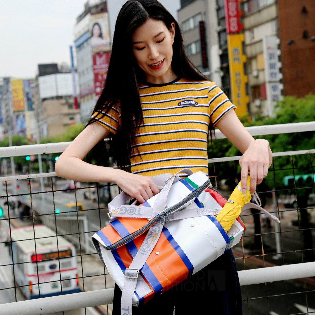 Taste Connection X: Eine multifunktionale Tasche, die den urbanen Stil Taiwans verkörpert