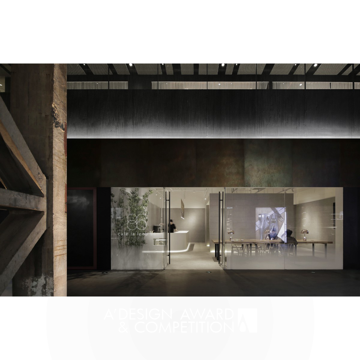 Cafe Loop Cafe by Jun Murata Silver Interior Space and Exhibition Design Award Winner 2020 