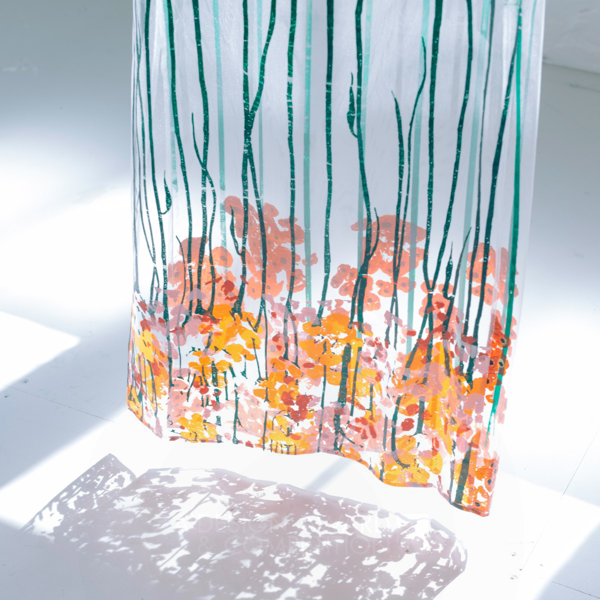 The Withering Flower Printed Textile