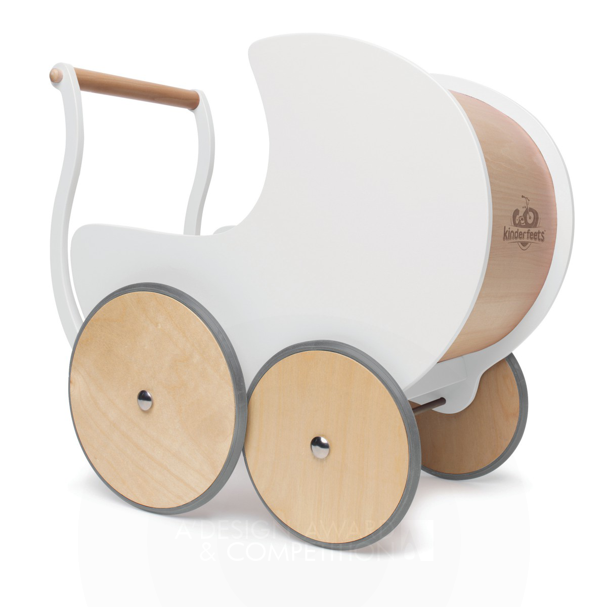 Oscar Mulder wins Bronze at the prestigious A' Toys, Games and Hobby Products Design Award with Kinderfeets Pram Walker.