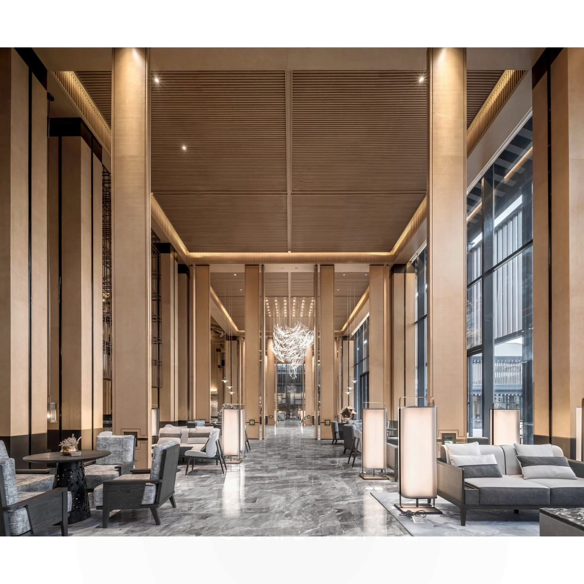 Gold Winner. Greenland Group Zhenshui Town by DAS Design Co.,Ltd