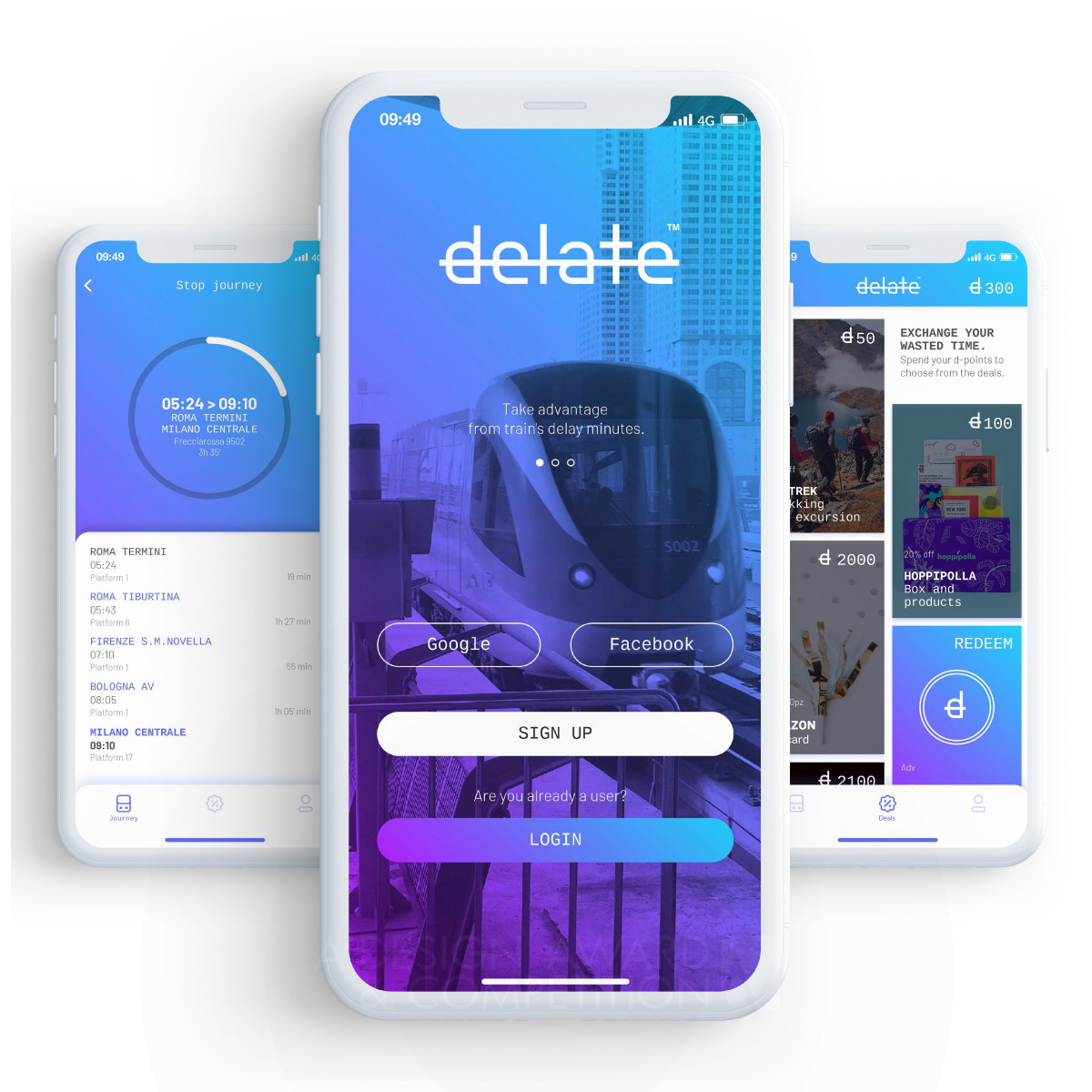 Delate Mobile Application by Roberto Maurizio Paura