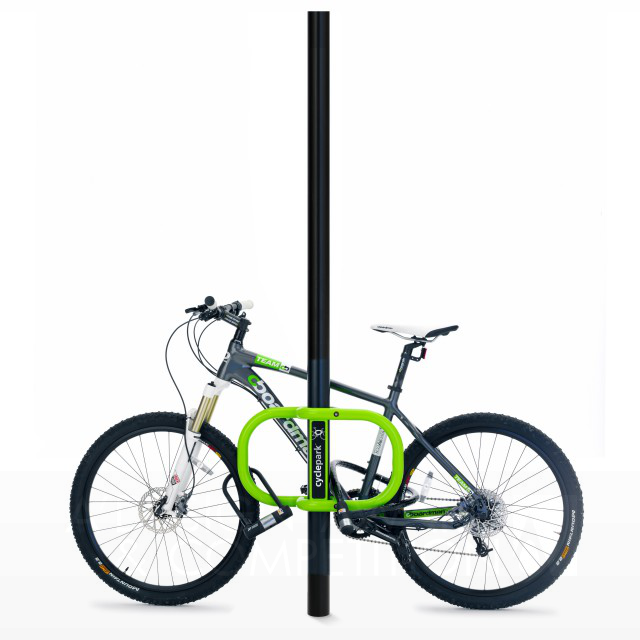 Smartstreets-Cyclepark™ Transforma Bicikla Parkado