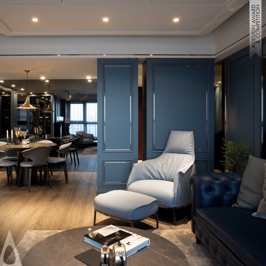 Bronze Interior Space and Exhibition Design Award Winner 2020 Yu’s Residence Residential Space 