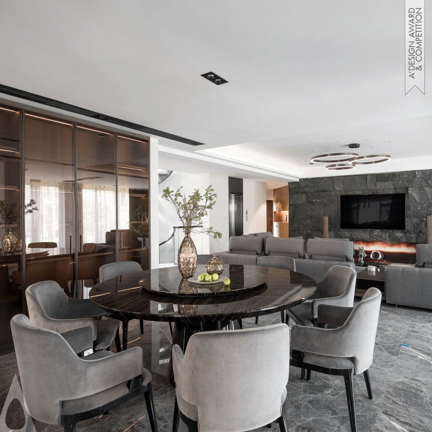 Yunlong Ren's Huxi Villa Interior Design