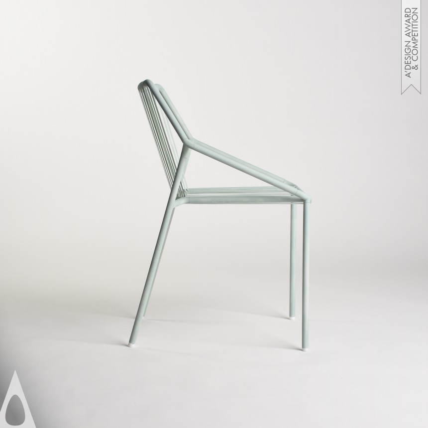 Hugo Charlet-berguerand Outdoor Metallic Chair